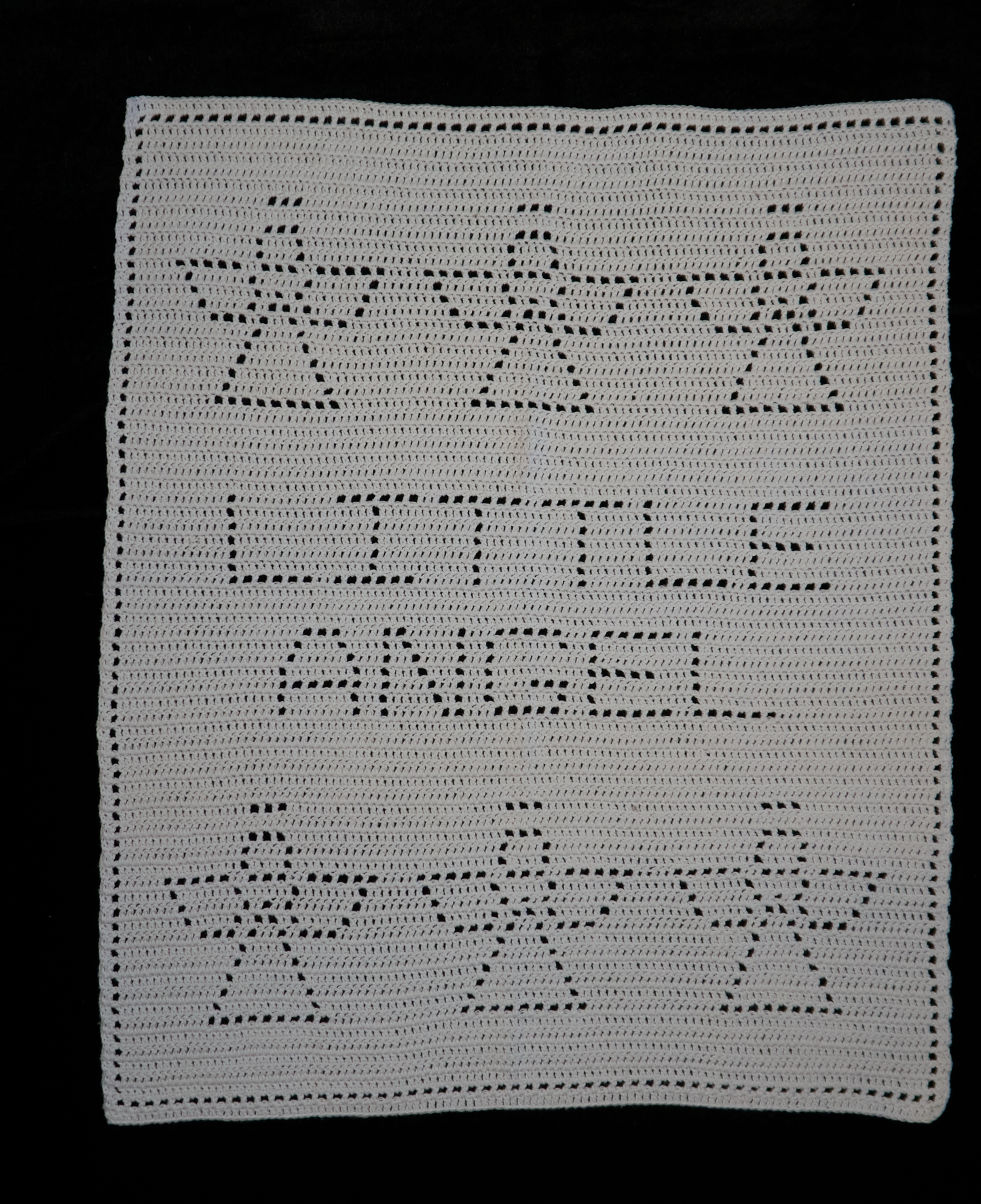 "Little Angel" baby blanket