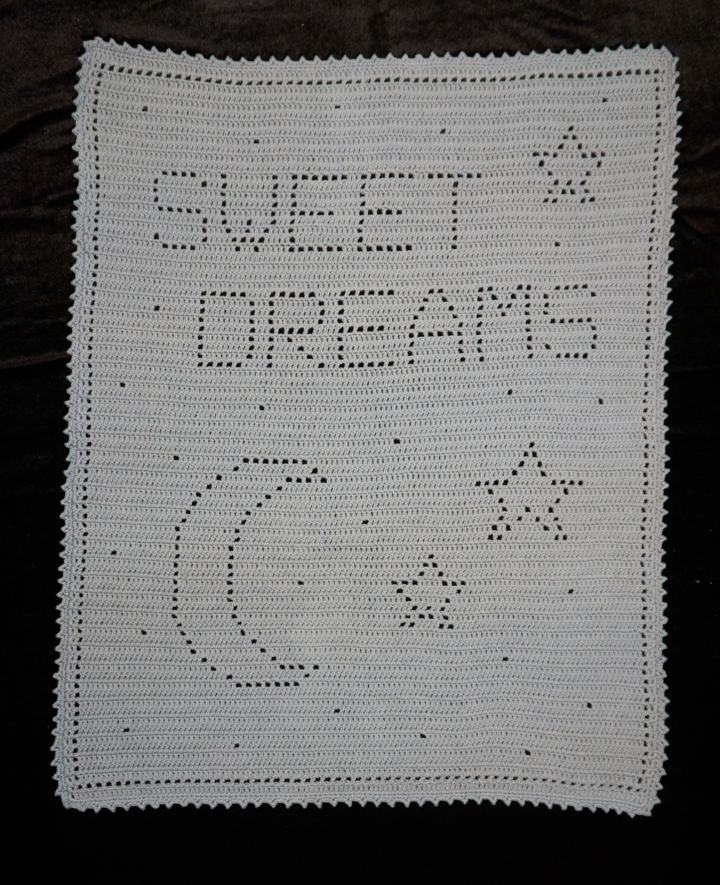 "Sweet Dreams" baby blanket