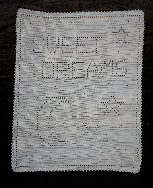 "Sweet Dreams" baby blanket