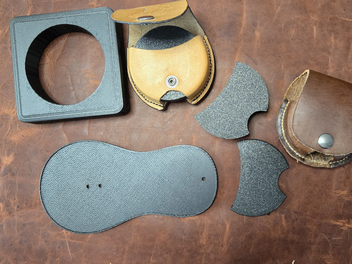 Template and wet molds for dip can holster - STL files